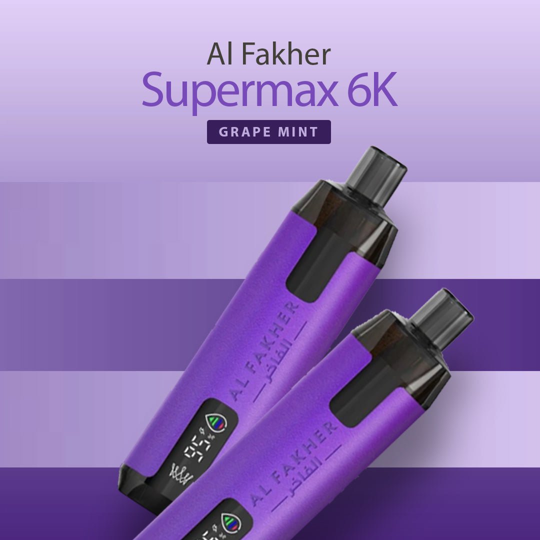 Exploring the Rich Flavor of Al Fakher Supermax 6k Blueberry Gum - Crystal Prime 7000
