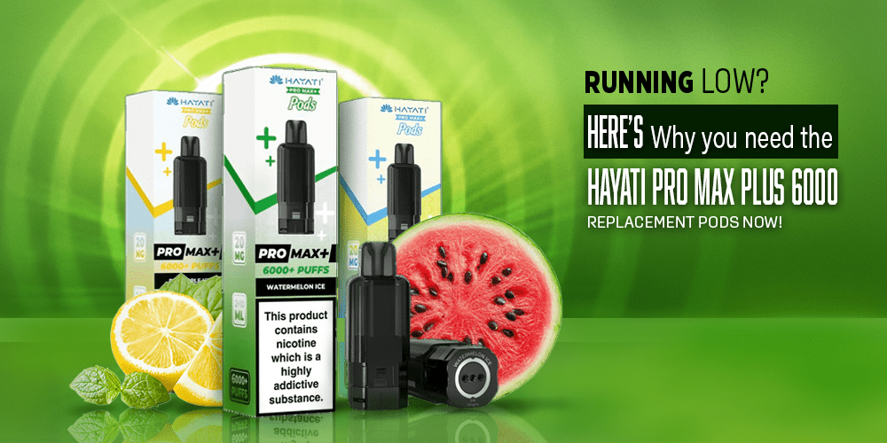 Running Low? Here’s Why You Need the Hayati Pro Max Plus 6000 Replacement Pods Now! - Crystal Prime 7000