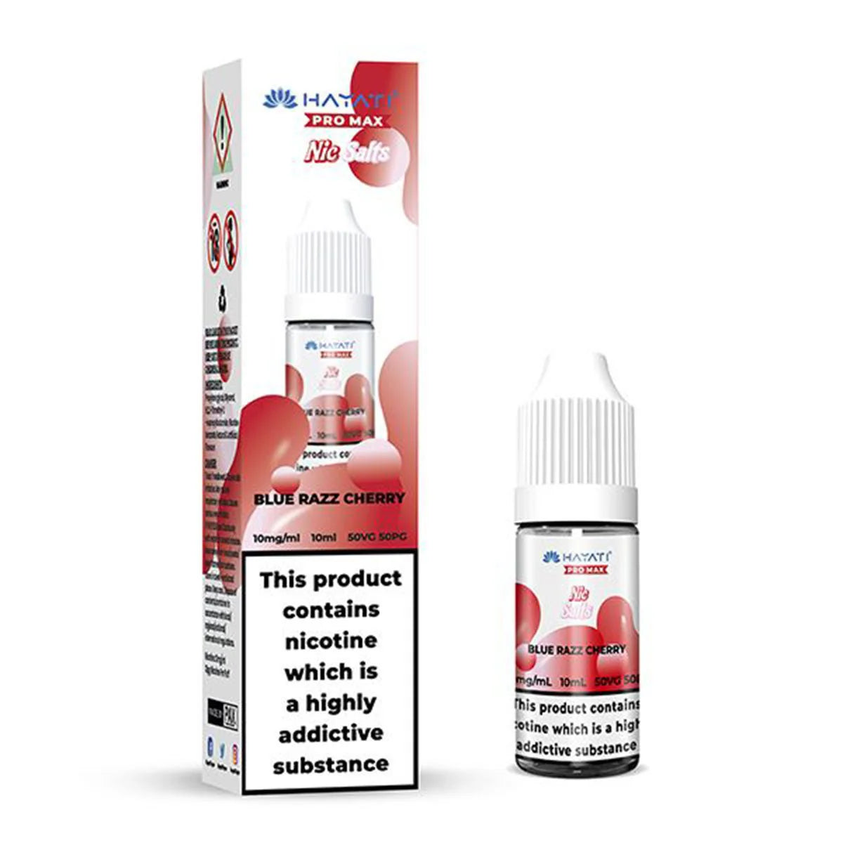 Hayati Pro Max Nic Salts E-liquids - Blue Razz Cherry