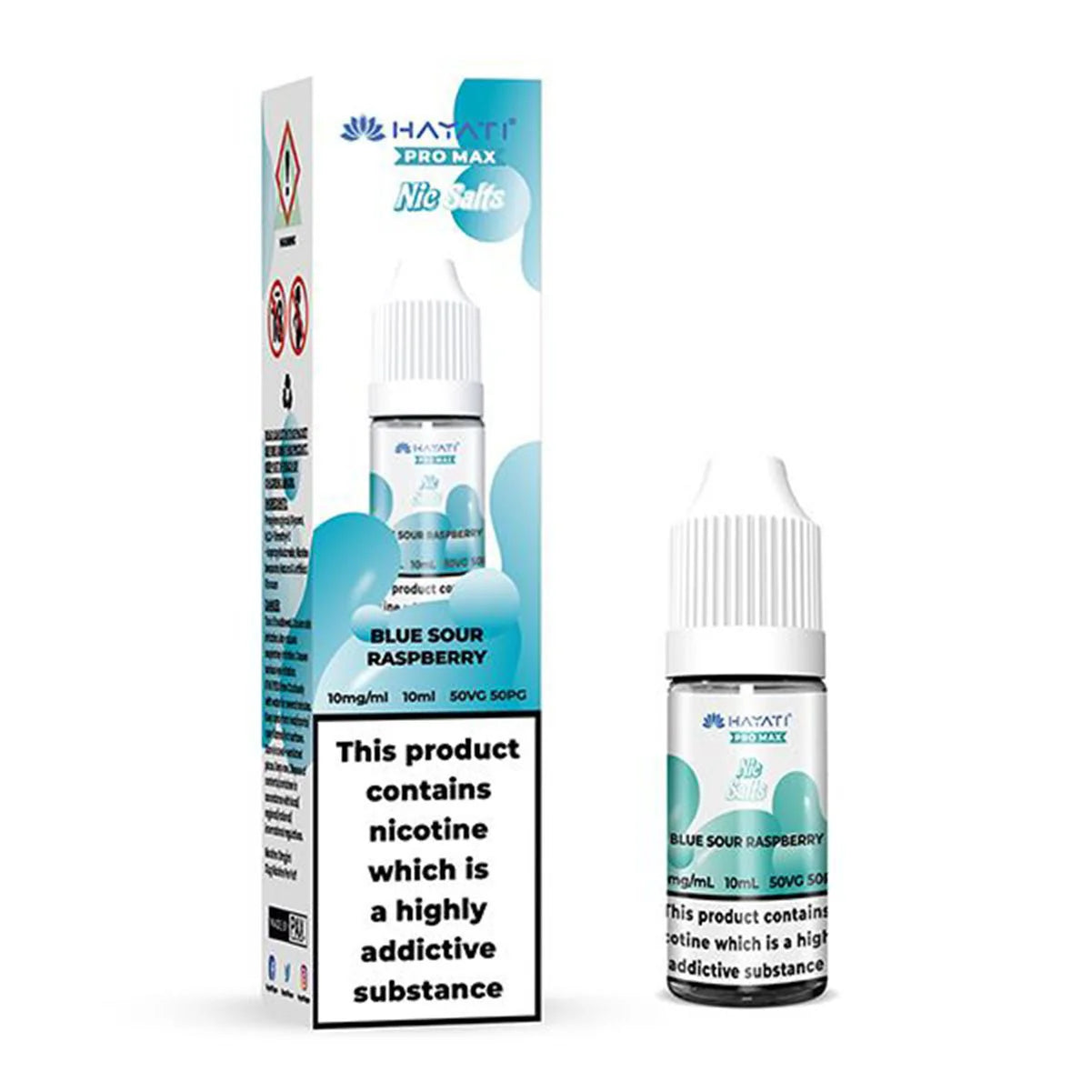 Hayati Pro Max Nic Salts E-liquids - Blue Sour Raspberry