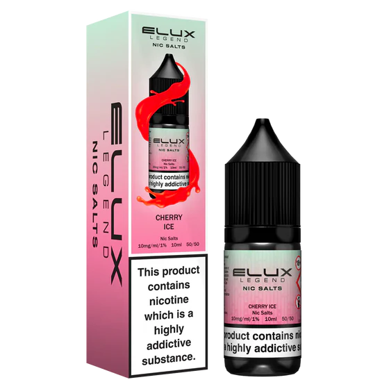 Elux Legend Nic Salts Liquid - Cherry Ice