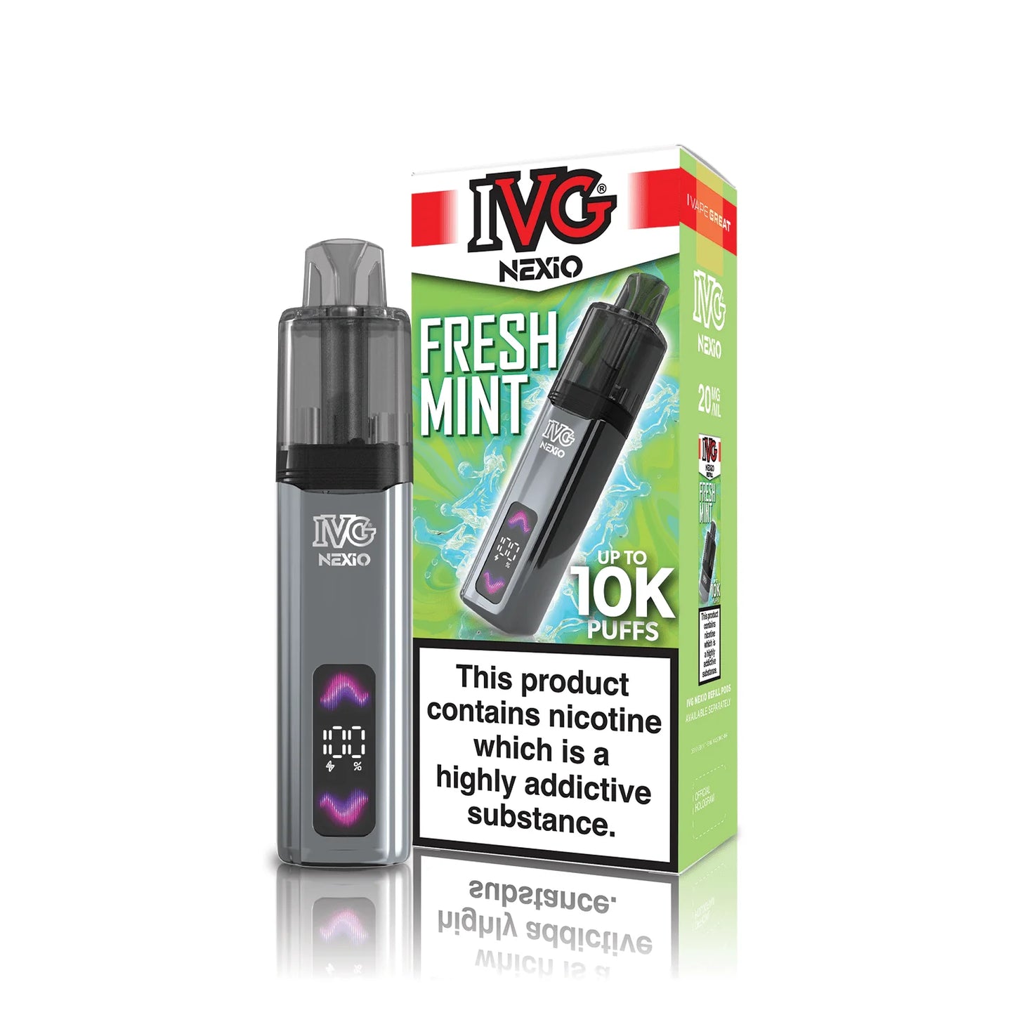 IVG Nexio 10k Vape Kit - Fresh Mint