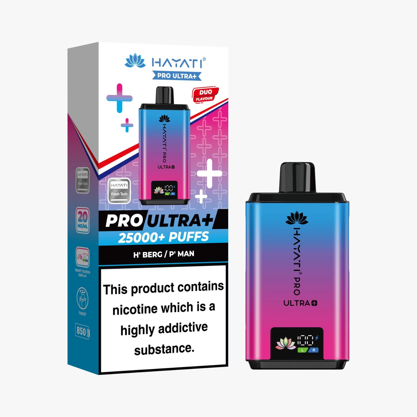 Hayati Pro Ultra Plus 25k Kit - H'Berg/P'Man