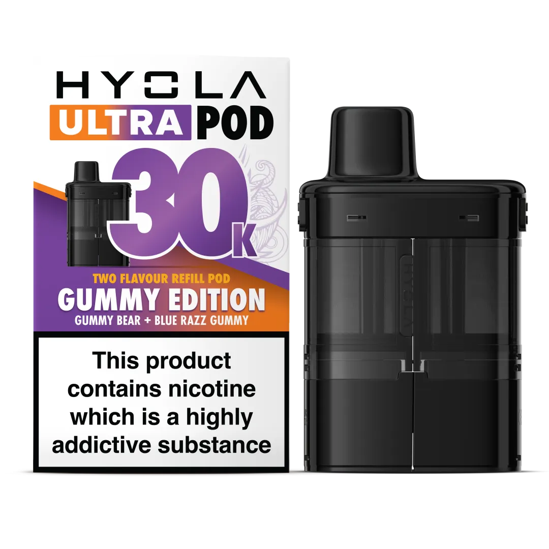 Hyola Ultra 30K Replacement Pods - Gummy Edition