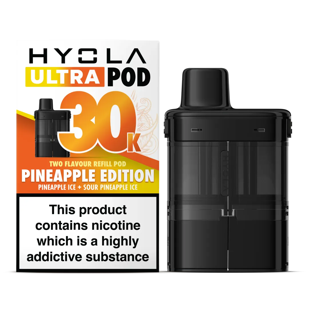 Hyola Ultra 30K Replacement Pods - Pineapple Edition