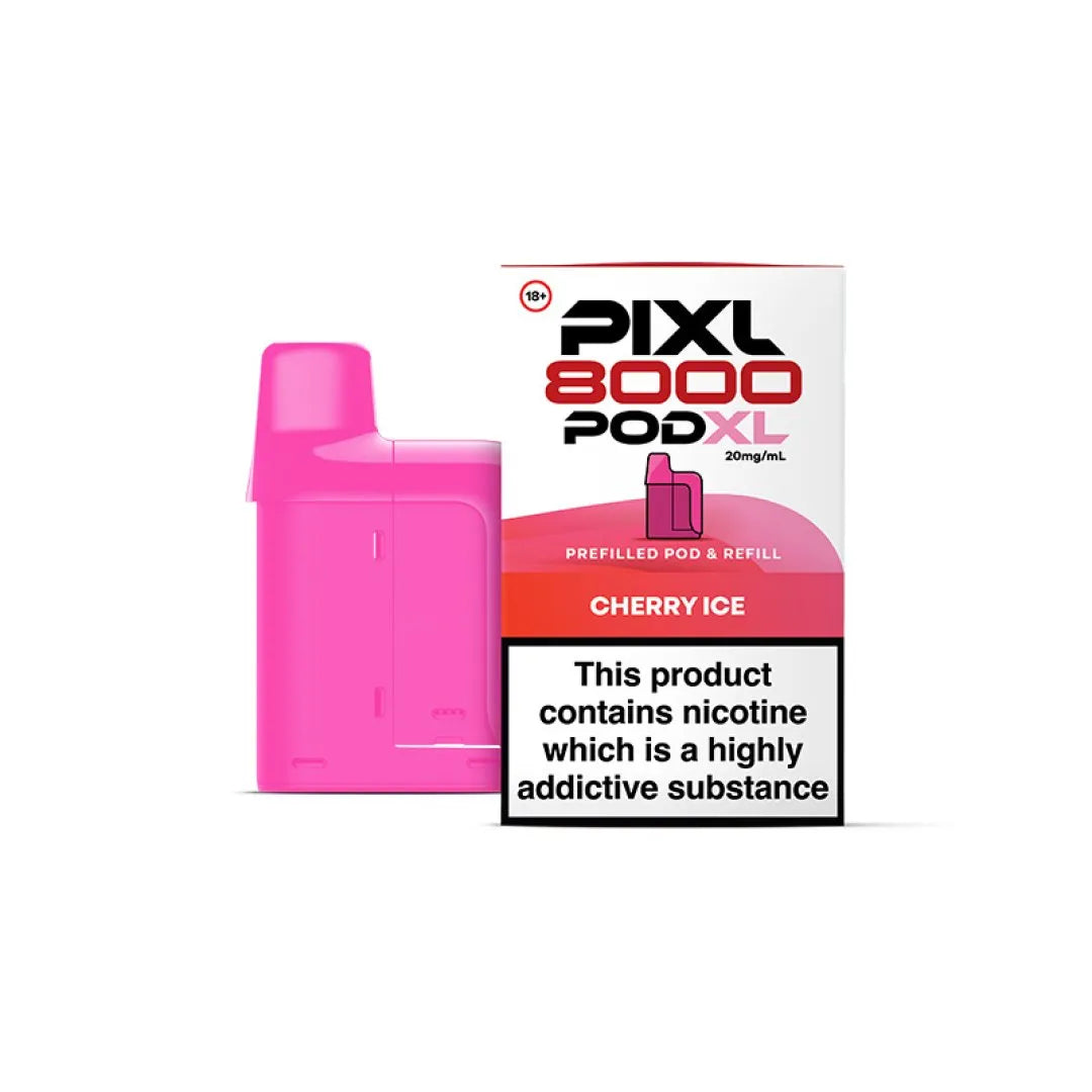 Pixl 8000 Replacement Pods - Cherry Ice