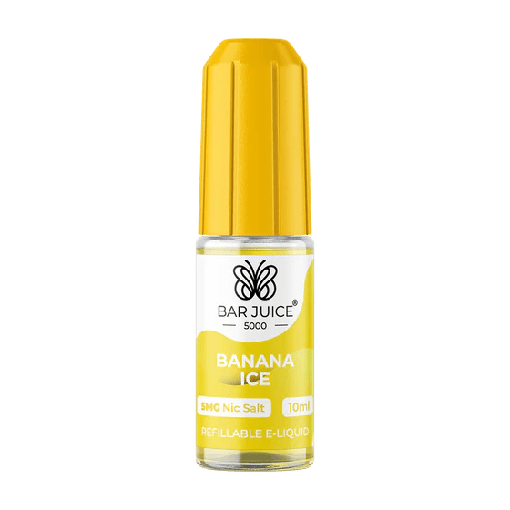 Shop Bar Juice 5000 Nic Salts E - liquid - Banana Ice