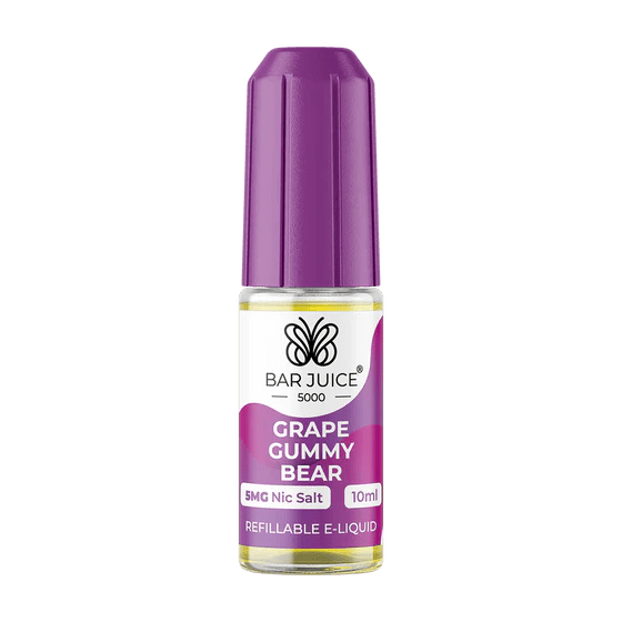 Shop Bar Juice 5000 Nic Salts E - liquid - Grape Gummy Bear