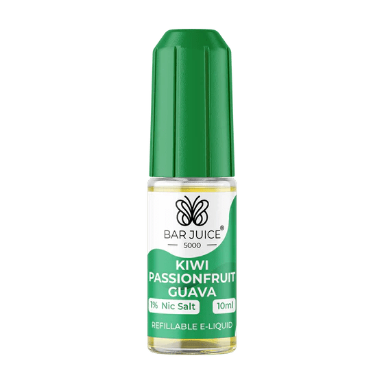 Shop Bar Juice 5000 Nic Salts E - liquid - Kiwi Passionfruit Guava