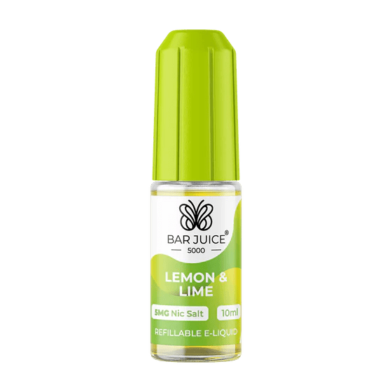 Shop Bar Juice 5000 Nic Salts E - liquid - Lemon and Lime