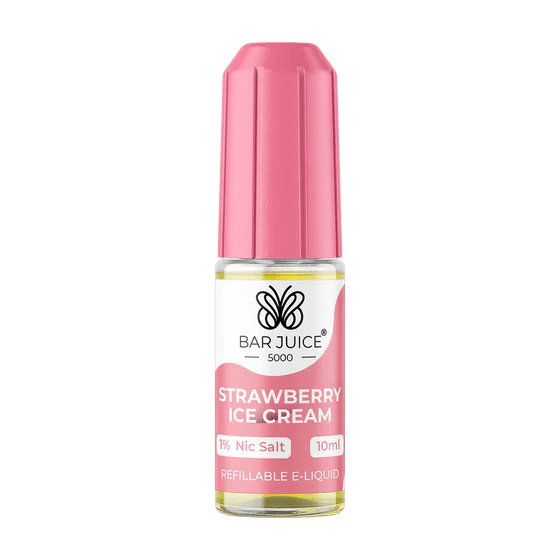 Shop Bar Juice 5000 Nic Salts E - liquid - Strawberry Ice Cream