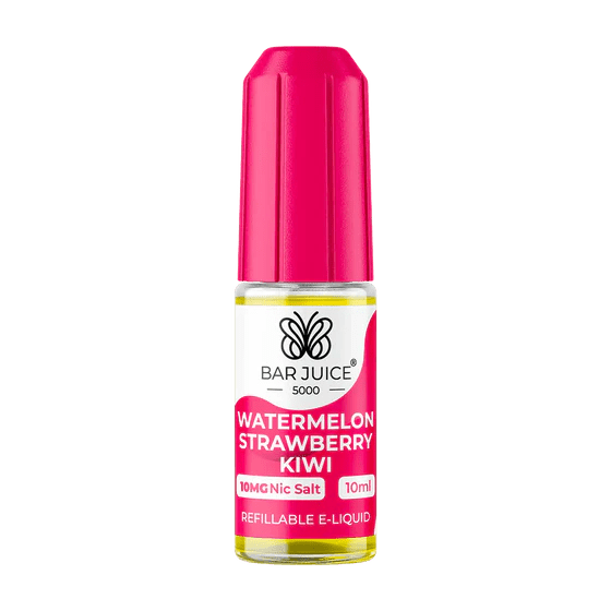Shop Bar Juice 5000 Nic Salts E - liquid - Watermelon Strawberry Kiwi