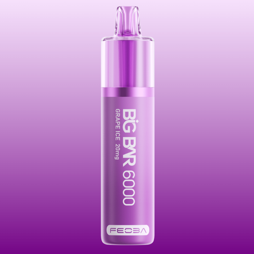 Shop Big Bar 6000 - Grape Ice - Pack of 5