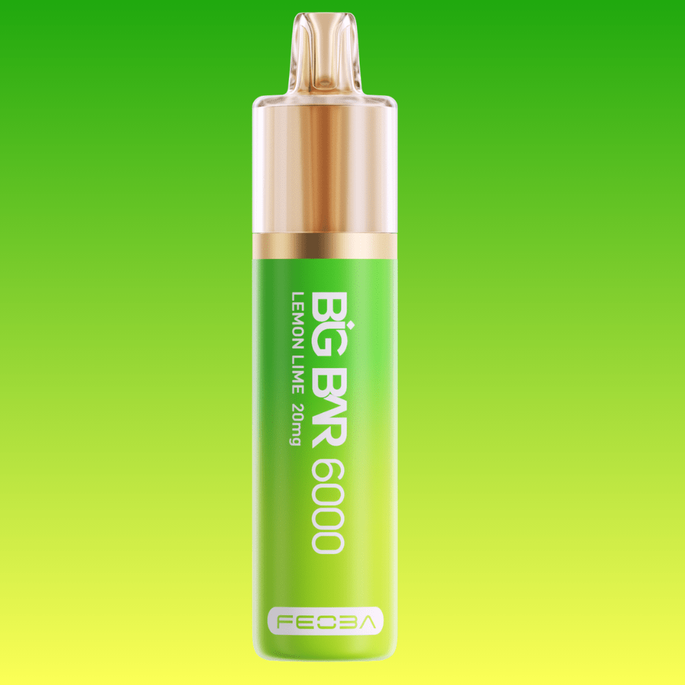 Shop Big Bar 6000 - Lemon Lime - Pack of 5