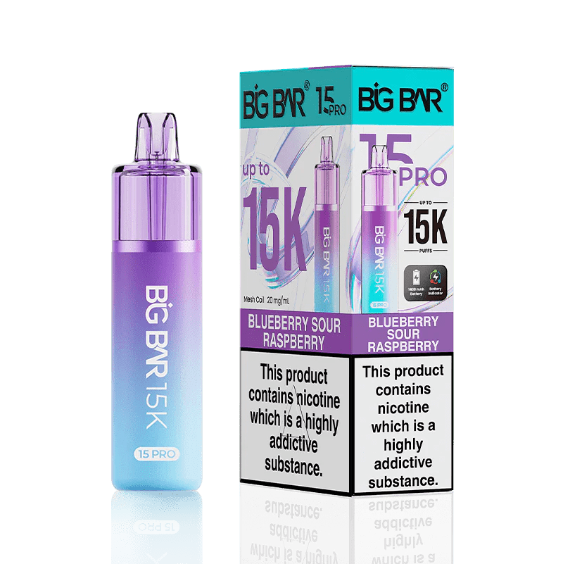 Shop Big Bar Pro 15000 - Blueberry Sour Raspberry