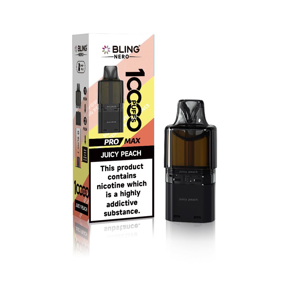 Shop Crystal Bling Nero 10k Pods - Juicy Peach