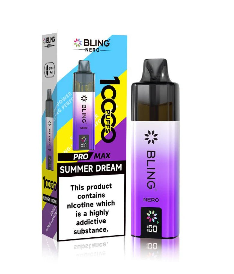 Crystal Bling Nero 10k Vape