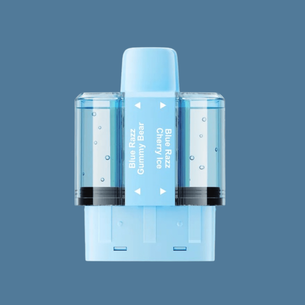 Shop Crystal Pro Switch 30k Pods - Blue Razz Gummy Bear/Blue Razz Cherry Ice