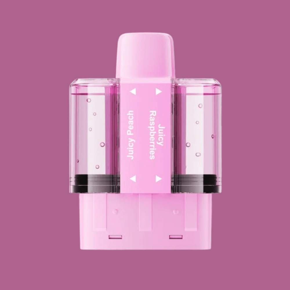 Shop Crystal Pro Switch 30k Pods - Juicy Peach/Juicy Raspberries