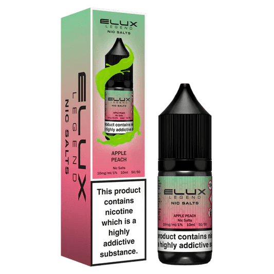 Shop Elux Legend Nic Salts Liquid - Apple Peach
