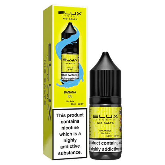 Shop Elux Legend Nic Salts Liquid - Banana Ice