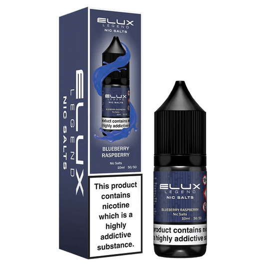 Shop Elux Legend Nic Salts Liquid - Blueberry Raspberry