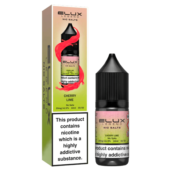 Shop Elux Legend Nic Salts Liquid - Cherry Lime