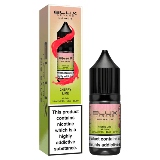 Shop Elux Legend Nic Salts Liquid - Cherry Lime