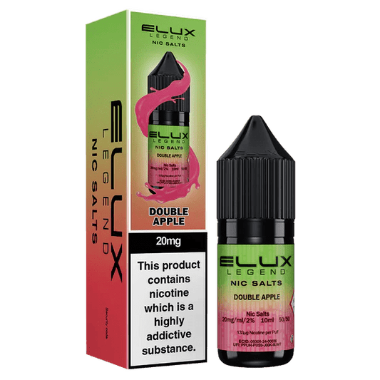 Shop Elux Legend Nic Salts Liquid - Double Apple