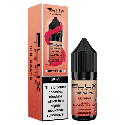 Shop Elux Legend Nic Salts Liquid - Juicy Peach