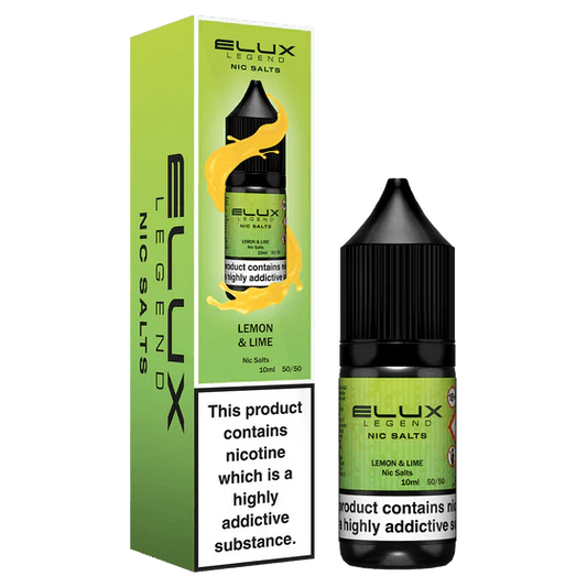 Shop Elux Legend Nic Salts Liquid - Lemon and Lime