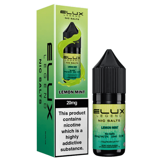 Shop Elux Legend Nic Salts Liquid - Lemon Mint