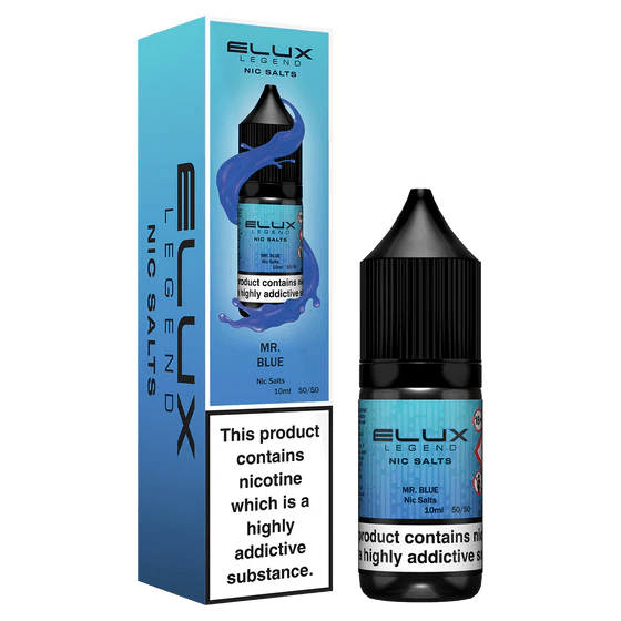 Shop Elux Legend Nic Salts Liquid - Mr Blue
