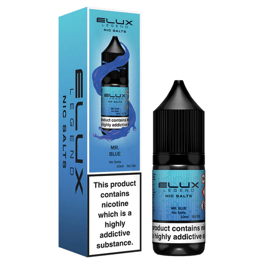 Shop Elux Legend Nic Salts Liquid - Mr Blue