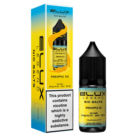 Shop Elux Legend Nic Salts Liquid - Pineapple Ice