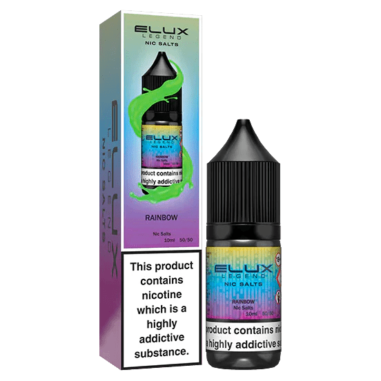 Shop Elux Legend Nic Salts Liquid - Rainbow