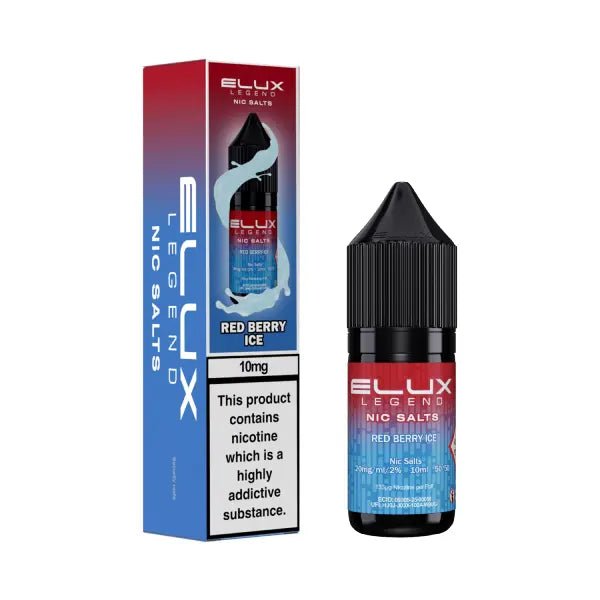 Shop Elux Legend Nic Salts Liquid - Red Berry Ice