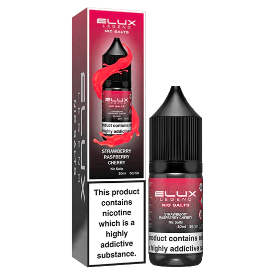 Shop Elux Legend Nic Salts Liquid - Strawberry Raspberry Cherry