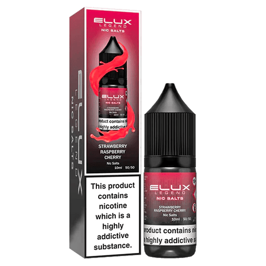 Shop Elux Legend Nic Salts Liquid - Strawberry Raspberry Cherry