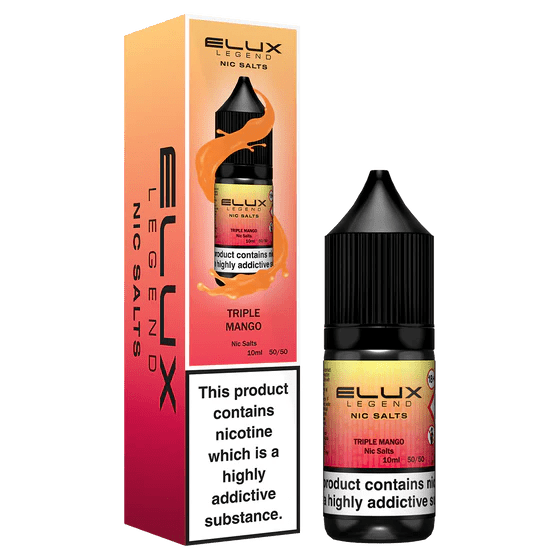 Shop Elux Legend Nic Salts Liquid - Triple Mango
