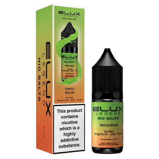 Shop Elux Legend Nic Salts Liquid - Triple Melon