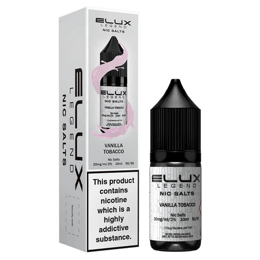 Shop Elux Legend Nic Salts Liquid - Vanilla Tobacco