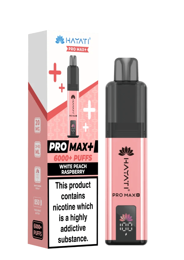 Shop Hayati Pro Max+ 6000 - White Peach Raspberry