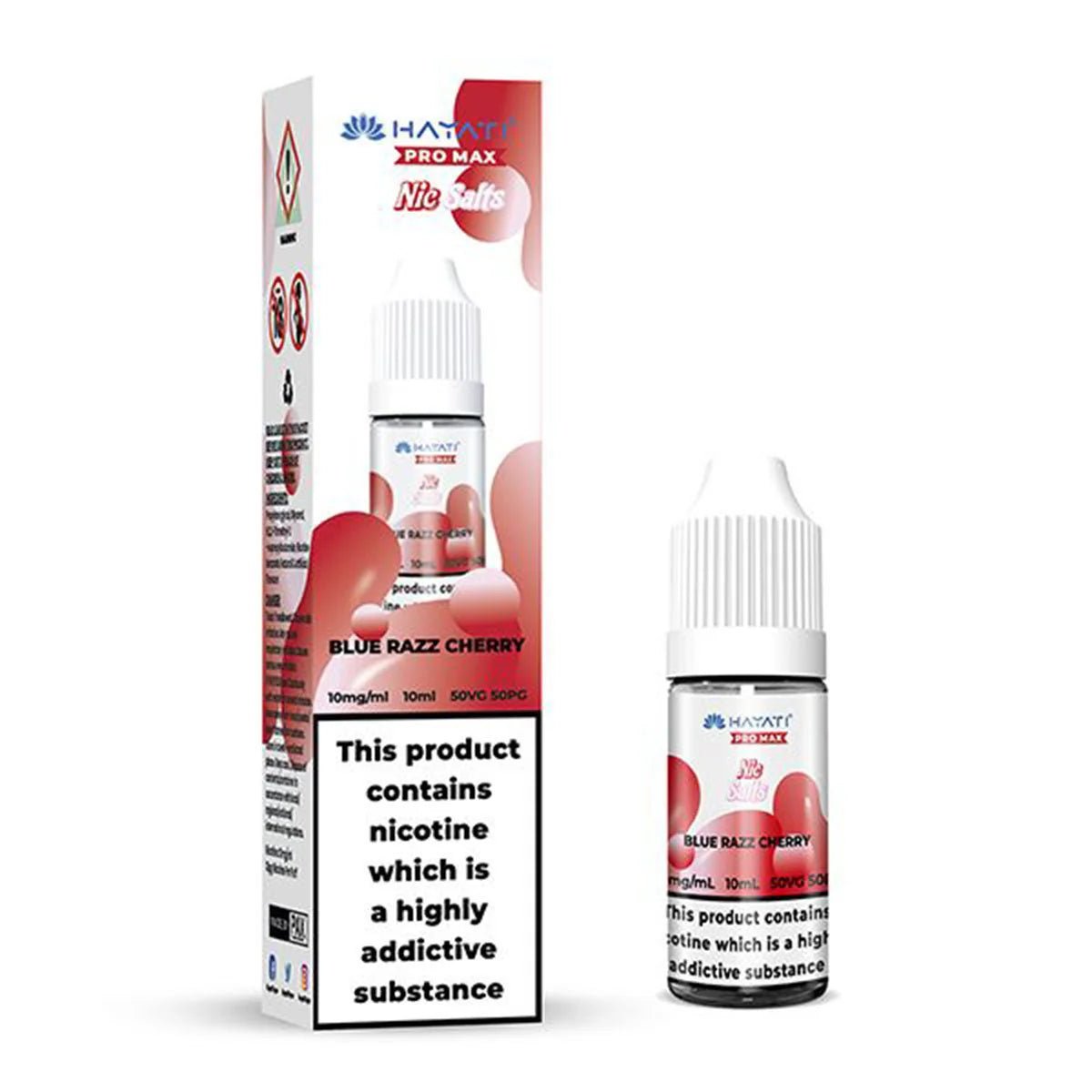 Shop Hayati Pro Max Nic Salts E - liquids - Blue Razz Cherry