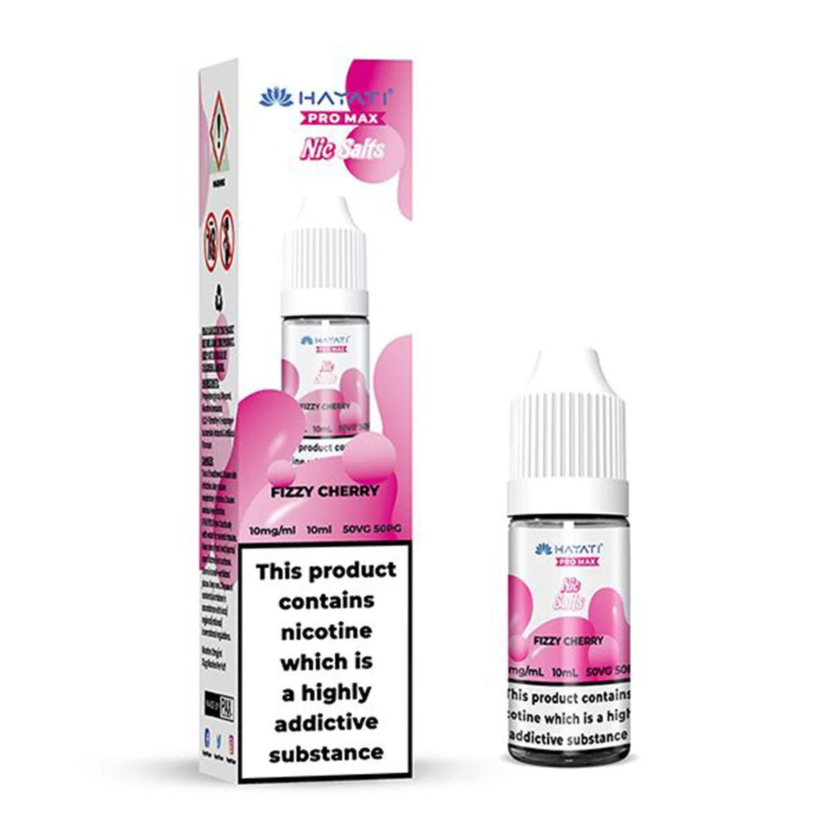 Shop Hayati Pro Max Nic Salts E - liquids - Fizzy Cherry