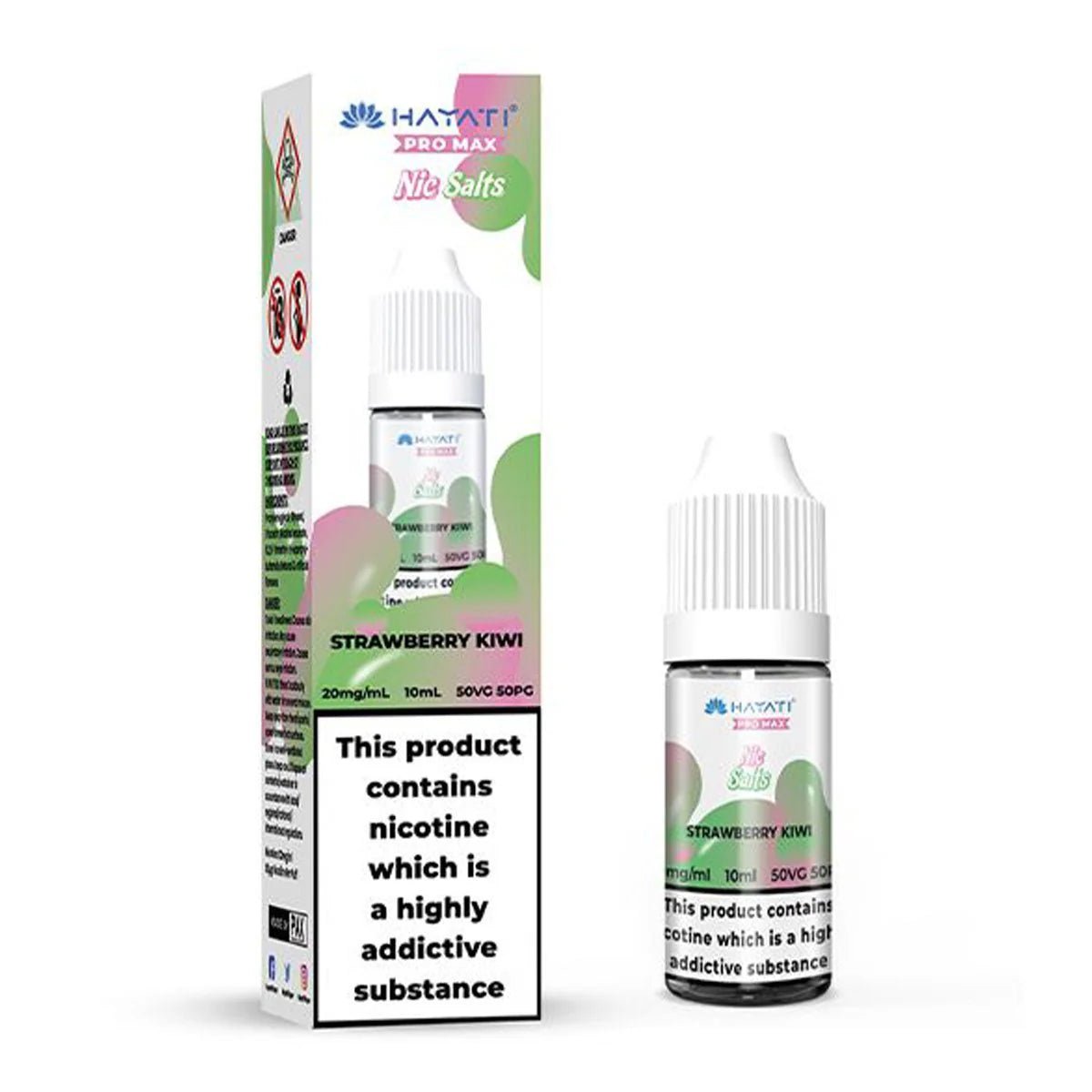 Shop Hayati Pro Max Nic Salts E - liquids - Strawberry Kiwi