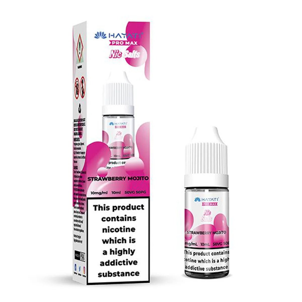 Shop Hayati Pro Max Nic Salts E - liquids - Strawbery Mojito