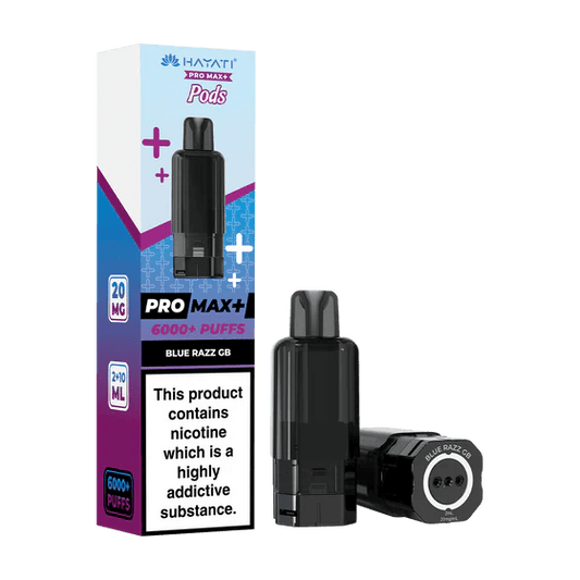 Shop Hayati Pro Max Plus 6K Pods - Blue Razz GB