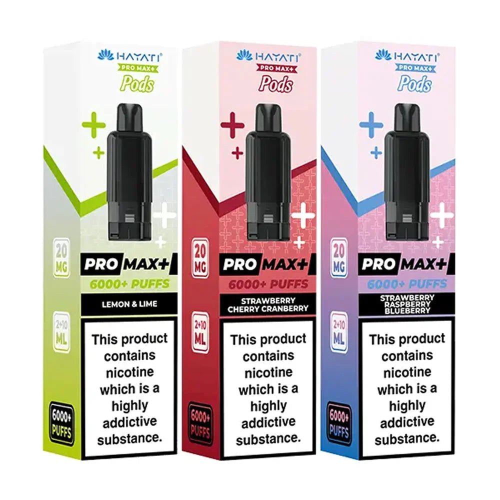Shop Hayati Pro Max Plus 6K Pods - Strawberry Raspberry Cherry