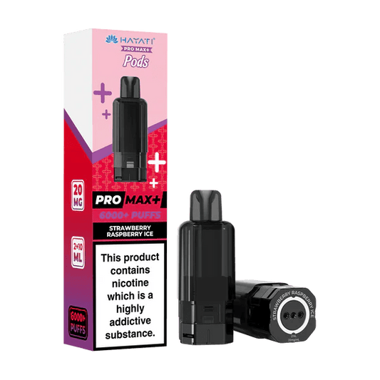Shop Hayati Pro Max Plus 6K Pods - Strawberry Raspberry Ice